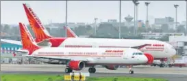  ?? BLOOMBERG ?? Industry experts say that the government might have to amend the terms of Air India’s sale