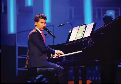 ?? JULITA BORKO ?? Award-winning jazz musician Matt Dusk is scheduled to perform Friday night at the Broadway Theatre in support of his latest release.