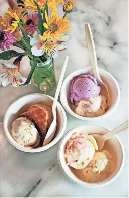  ?? FILE ?? Jeni’s Splendid Ice Creams originated in Columbus, Ohio, creating craft ice cream from the ground up.