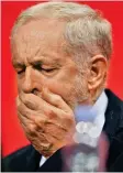  ??  ?? Fed up? Jeremy Corbyn