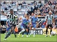  ?? ?? ALEXANDER THE GREAT: Isak equalises for Toon