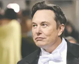  ?? REUTERS/FILES ?? Elon Musk's vow to turn Twitter into a less-limited bastion of free speech is unlikely to boost trust in the social media platform, a UVic study author says.