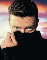  ?? [Die Presse Fotos extern] ?? „Don’t make no mistakes and hide your pain“: Justin Timberlake in Klagelaune.