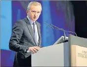  ?? BLOOMBERG ?? Bernard Arnault-led LVMH will pay $131.50 a share, down from the original price of $135, for Tiffany & Co.