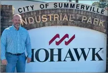  ?? GNTC ?? Casey Hunter earned his associate degree in May 2021 and works for Mohawk Industries.