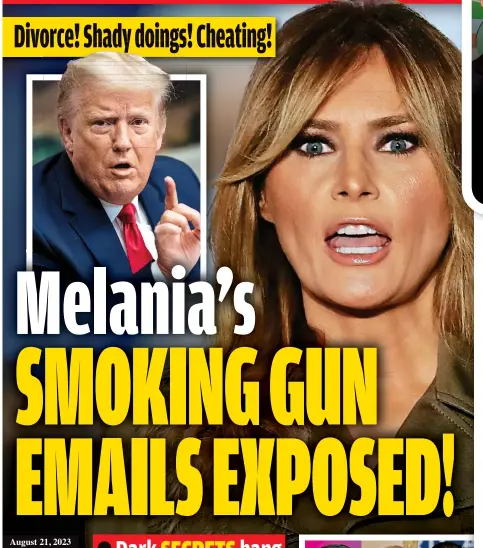 Melania Trump Emails Expose Family Feuds and Donald Divorce Bombshell