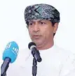  ?? ?? Nabhan bin Ahmed al Batashi, Chairman of the General Federation of Oman Workers.