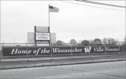  ?? Photo by Ernest A. Brown ?? Barry Field in Woonsocket is the topic of conversati­on as the city weighs its options for a possible sale of the property and a potential new home for the Villa Novan athletic fields.