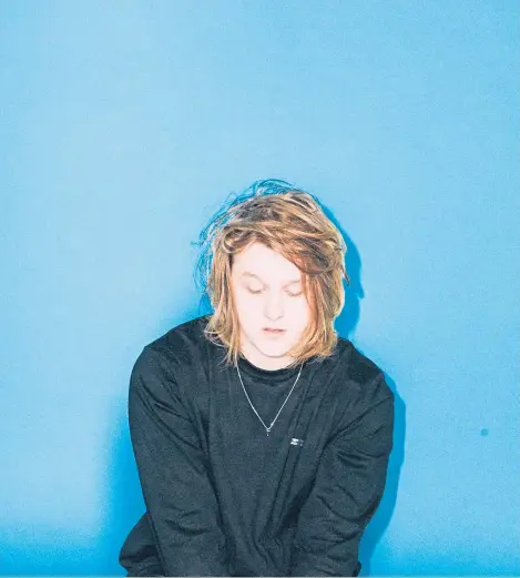  ??  ?? Lewis Capaldi will be playing the 3D Festival in Dundee tonight.