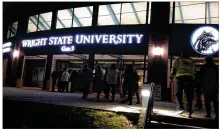  ?? STAFF ?? Wright State is still in the early stages of exploring outsourcin­g the Nutter Center’s management, said provost Tom Sudkamp. An audit shows it is unused 160 days a year.