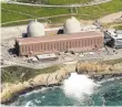  ?? MARK RALSTON/ AGENCE FRANCE-PRESSE ARCHIVES VIA GETTY IMAGES ?? The state’s last nuclear power plant, Diablo Canyon, near Avila Beach, will close by 2025.