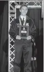  ?? SUBMITTED PHOTO ?? Cole Umberson of Lincoln FFA was named Star Farmer.