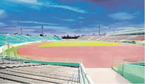  ?? ?? Vista panorámica del Estadio Olímpico del Centro Olímpico Juan Pablo Duarte.