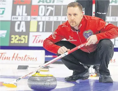  ?? FILE PHOTO ?? When Brad Gushue expressed worries a few months ago about the future of some of Canada’s top curling events due to COVID-19 he was right on the money.