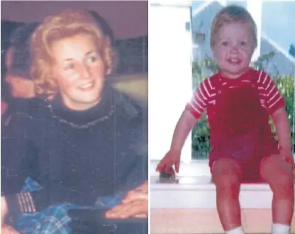  ?? PA. ?? Renee MacRae, 36, who disappeare­d with son Andrew near Inverness on November 12 1976.