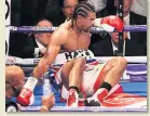  ??  ?? FLOORED David Haye took a beating