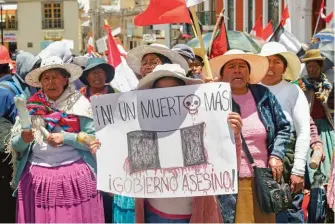  ?? AFP ?? el departamen­to que ha resistido por más tiempo las manifestac­iones