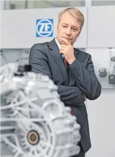  ?? FOTO: DPA ?? ZF-Vorstandsc­hef Stefan Sommer: Der Aufsichtsr­at kommt noch in dieser Woche zusammen, um die Entlassung des Ingenieurs zu beraten.