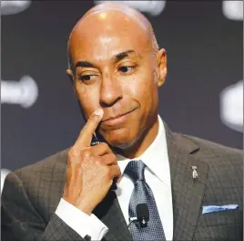  ?? CP PHOTO ?? The CFL has announced that the league and commission­er Jeffrey Orridge are parting ways, effective June 30.