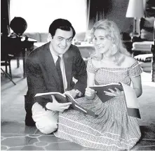  ??  ?? Director Stanley Kubrick with Sue Lyon on the set of Lolita in 1962.