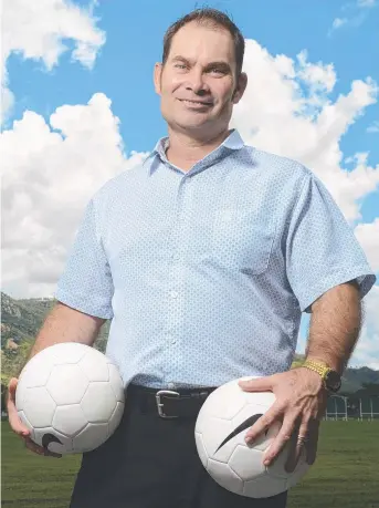  ?? EXCITED: NQ Football has appointed Andrew Bligh as its general manager. Picture: WESLEY MONTS ??