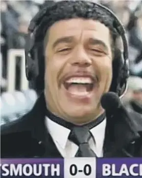  ??  ?? Chris Kamara during his days as a Pompey player and back at Fratton Park working in television. Inset: Former Pompey chairman John Deacon.