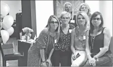  ?? Photos submitted ?? The cabi stylists at the Heart of cabi Foundation Week event in Swift Current, Sept. 11. Front row, from left to right, Lana Longmire, Marilyn Helgason, Christie Hittel, and Jackie Nestman. Back row, from left, Laurel Gording and Lorraine Smith.