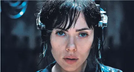  ?? CONTRIBUTE­D ?? Scarlett Johansson is the ‘Ghost in the Shell’.