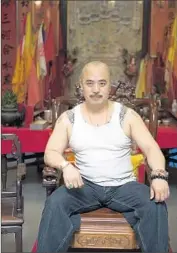  ?? Jen Siska Associated Press ?? A GRAND JURY accuses Raymond “Shrimp Boy” Chow, shown in 2007, of turning a fraternal group into a traffickin­g organizati­on after ousting its leader.