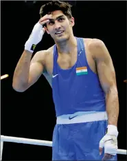  ?? PTI ?? Vijender Singh turned pro a few weeks back.