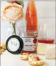  ??  ?? Photo contribute­d
Taste of the Okanagan is making a new rose wine jelly to help the Mamas for Mamas charity.