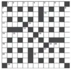  ?? © Gemini Crosswords 2018 All rights reserved ?? PUZZLE 15985