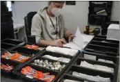  ?? SETH WENIG — THE ASSOCIATED PRESS FILE ?? Supplies for drug users are seen at an overdose prevention center, OnPoint NYC, in New York on Feb. 18.