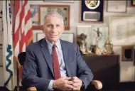  ?? National Geographic for Disney Plus / Contribute­d photo ?? Anthony Fauci in the documentar­y “Fauci.”
