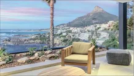  ??  ?? PREMIER REAL ESTATE BELT: This luxury, six-bedroom Camps Bay home is for sale at R49 million.