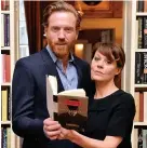  ??  ?? Peaky Blinders star Helen McCrory, far right, and above with husband Damian Lewis