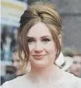  ??  ?? 0 Scottish actress Karen Gillan is a redhead