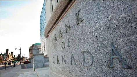  ?? GEOFF ROBINS/AFP/GETTY IMAGES ?? The Bank of Canada has been gradual with its hiking while reminding people the low-rate era won’t last.