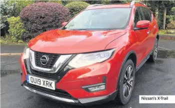  ??  ?? Nissan’s X-Trail