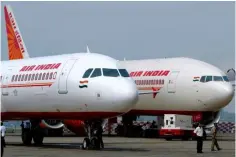  ??  ?? Three lenders from a 22-bank consortium have also written to Air India raising concerns that the company is turning into a non-performing asset. — Reuters photo