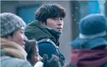  ?? ?? Park Seo-joon Park Seo-joon stars in ‘Concrete Utopia,’ which also happens to be South Korea’s official entry to the 2024 Oscars.