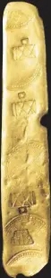  ??  ?? SENSE OF AURA: This
gold bar ( right) was found by treasure hunter Mel Fisher on the galleon that sank off Florida in
1622.