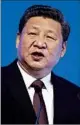  ?? JASON ALDEN/BLOOMBERG ?? Chinese President Xi Jinping spoke by phone with President Donald Trump on Thursday evening.