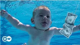  ??  ?? The cover of Nirvana's 'Nevermind' album featured Spencer Elden