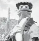  ??  ?? The Legend of the Banana Kid by the Frogtown Mountain Puppeteers, a festival favourite, will be back in 2013.