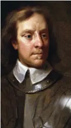  ??  ?? Oliver Cromwell after Samuel Cooper