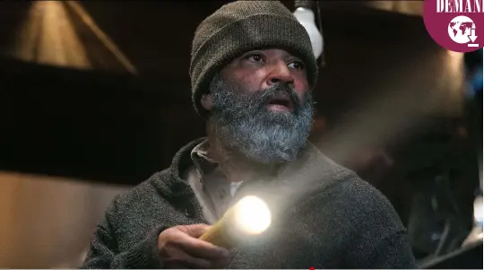  ??  ?? LEADING LIGHT Jeffrey Wright as Russell Core, who’s tasked with hunting child-killing wolves.