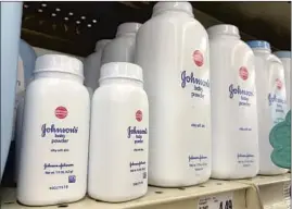  ?? Justin Sullivan Getty Images ?? JOHNSON & JOHNSON targeted its talc-based powders to Black women knowing the product could cause ovarian cancer, a lawsuit filed Tuesday alleges.