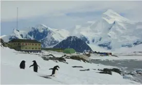  ??  ?? Rothera on Adelaide Island, the British Antarctic Survey’s main research station. Photograph: Pete Bucktrout/British Antarctic Survey