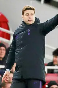  ??  ?? Wanted man: Mauricio Pochettino is the favourite to take over as United’s permanent manager at the end of the season. — Reuters